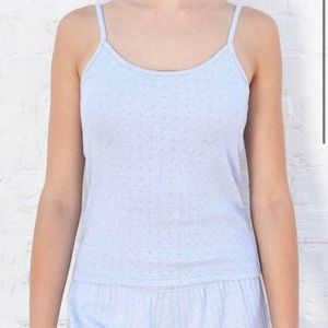 Brandy Melville Skylar Eyelet Tank